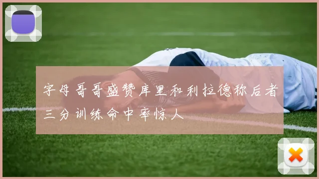 字母哥哥盛赞库里和利拉德称后者三分训练命中率惊人